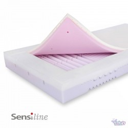 Materac do łóżeczka SensiLine VIENA LATEX 120x60 + pokrowiec Sensi